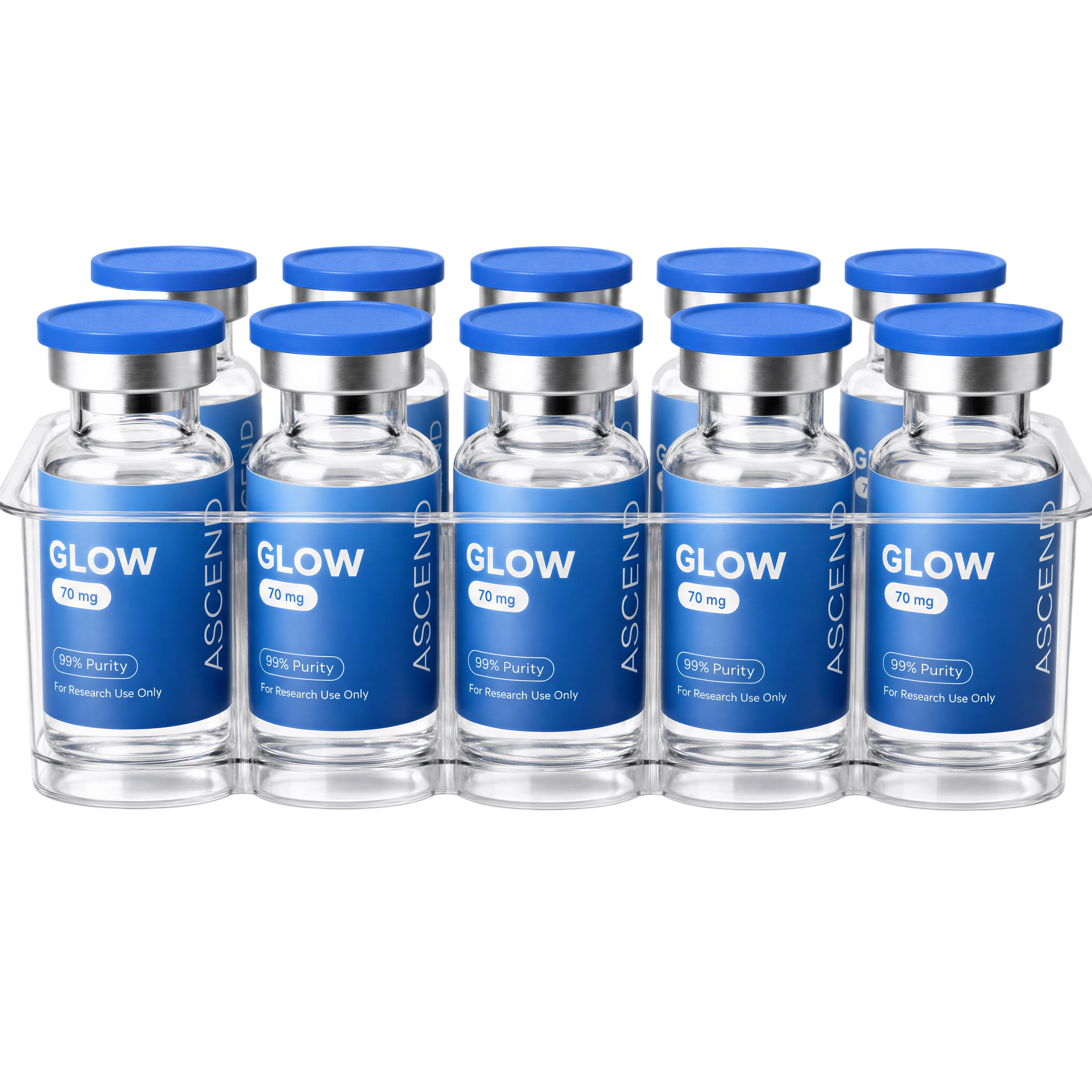 Ascend Science wholesale 10-vial tray